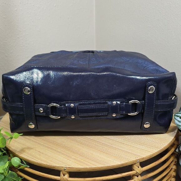 Coach Ashley Embossed Leather Satchel - Picture 9 of 16